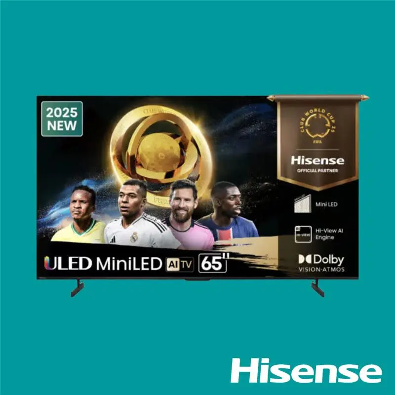 Hisense TV ULED 65 Inch U6Q 4K Smart Mini LED