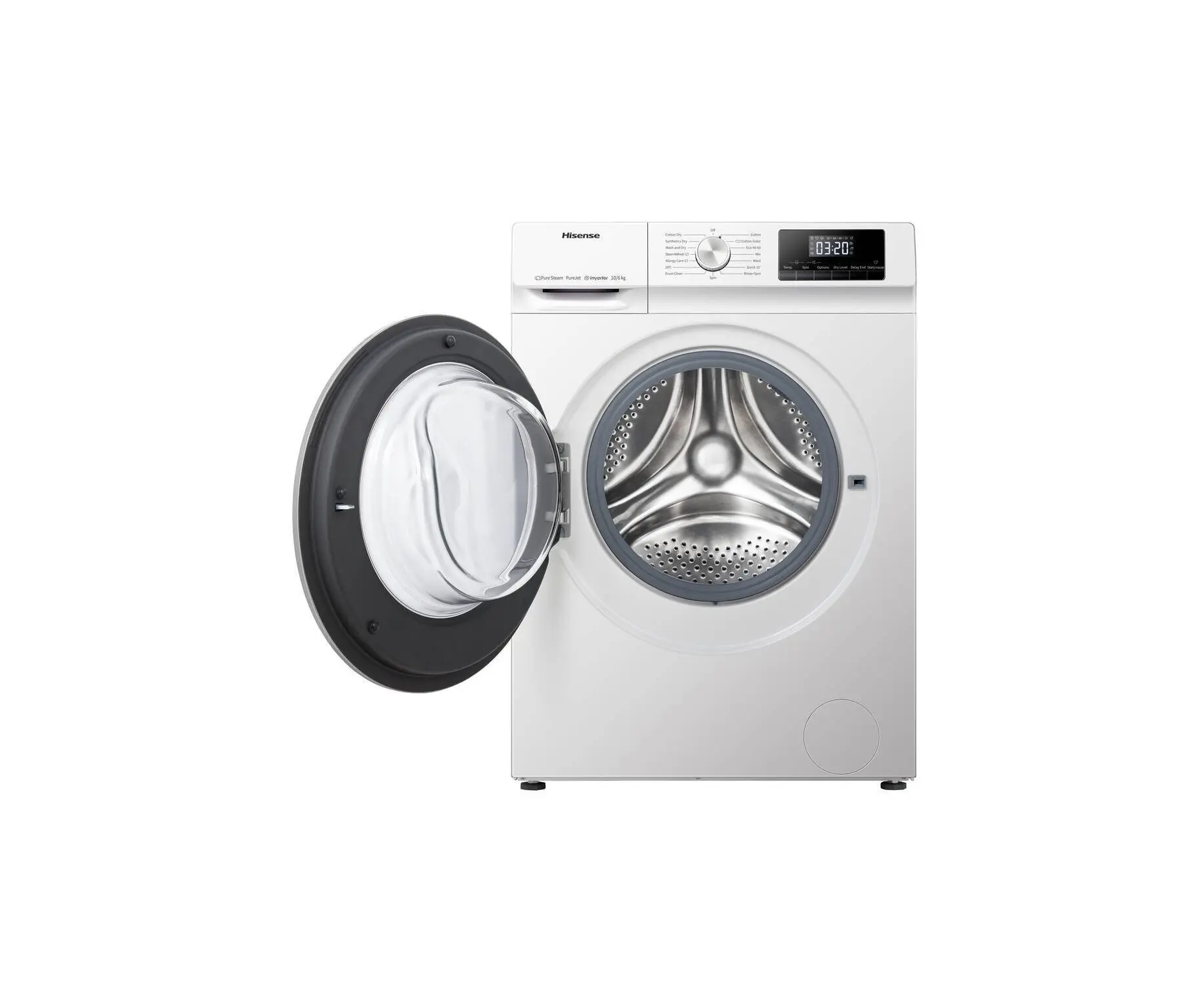 Hisense Front Load Wash & Dry 10/6KG (WDQY1014T) Washing Machine