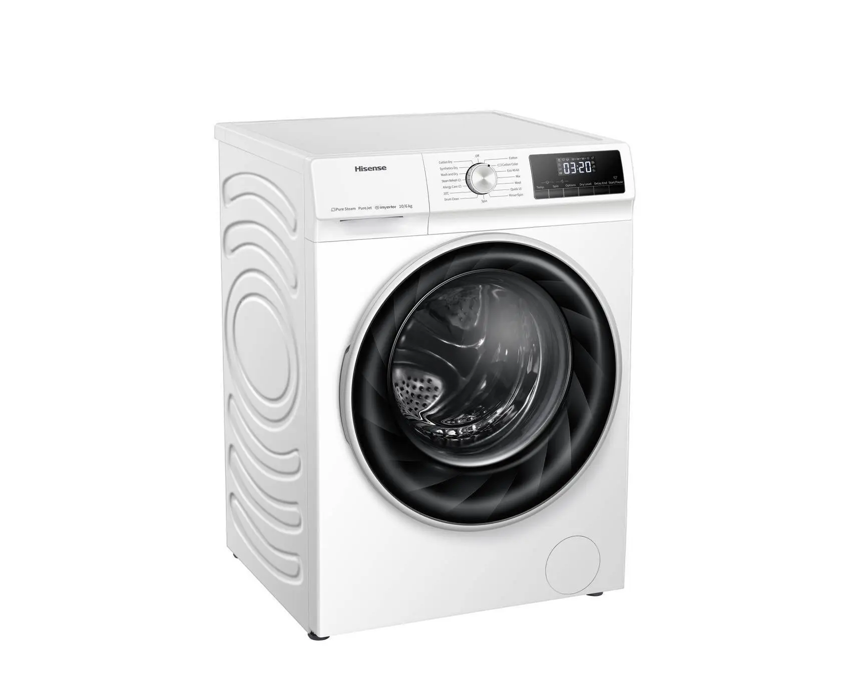 Hisense Front Load Wash & Dry 10/6KG (WDQY1014T) Washing Machine