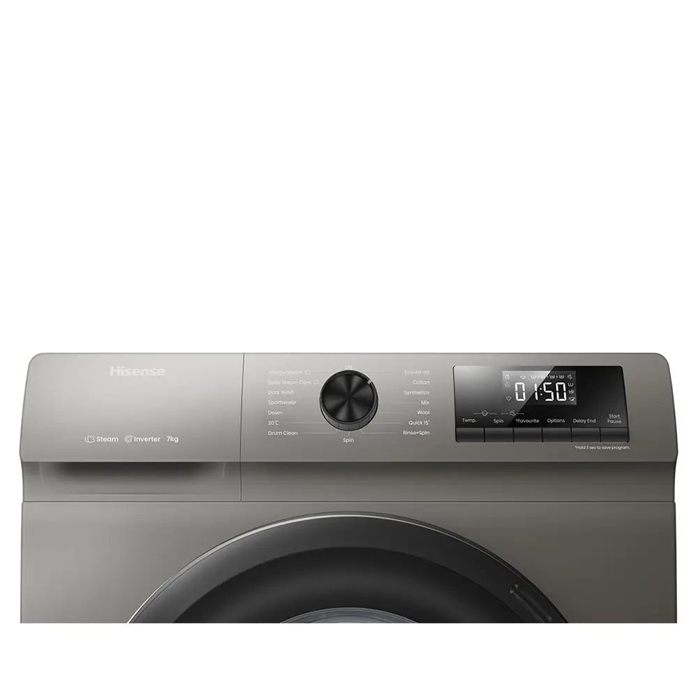 Hisense Front Load 7KG (WFQP7012T) Washing Machine