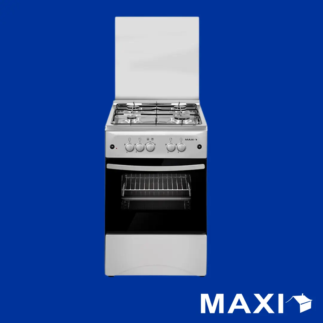 Maxi Gas Cooker 50x50 CM (4) Burners IGL Inox