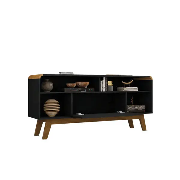 Maxi Lazuli TV Stand 136CM (Black Matte)
