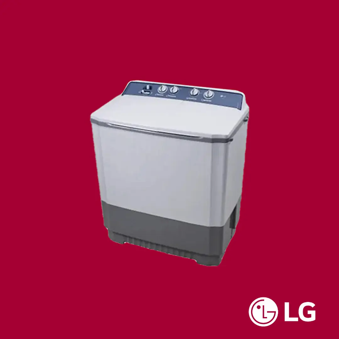 LG Top Load Twin Tub 12KG (P1401RWPL) Washing Machine