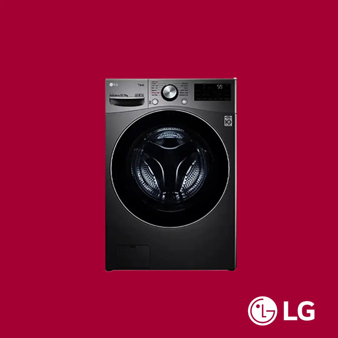 LG Front Load Wash & Dry 15/8KG (F0L9DGP2S) Washing Machine