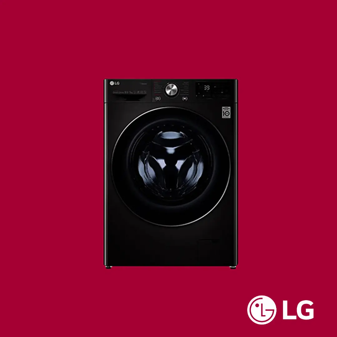 LG Front Load Wash & Dry 10.5/7KG (F4V5RGPYJE) Washing Machine
