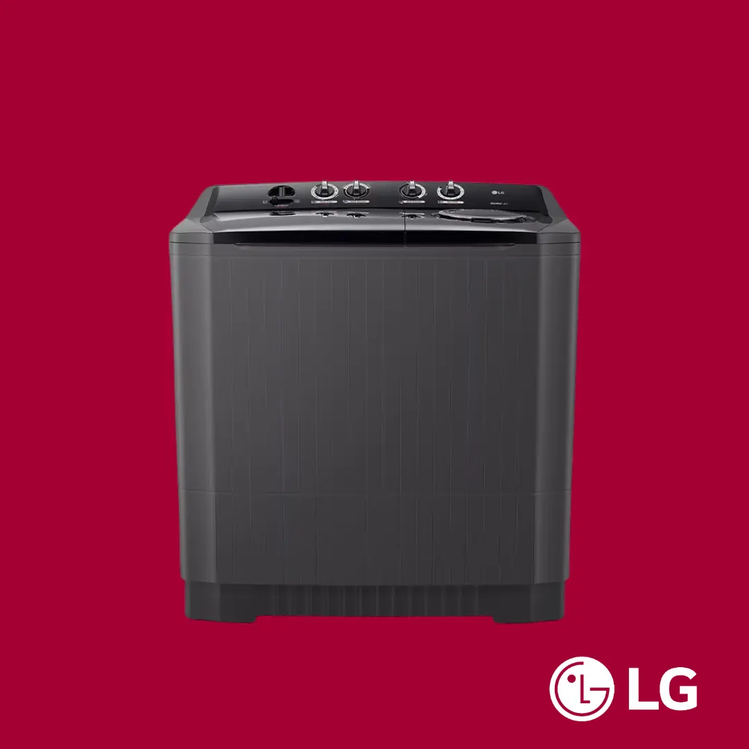 LG Top Load Twin Tub 15KG (P1561RWNT) Washing Machine