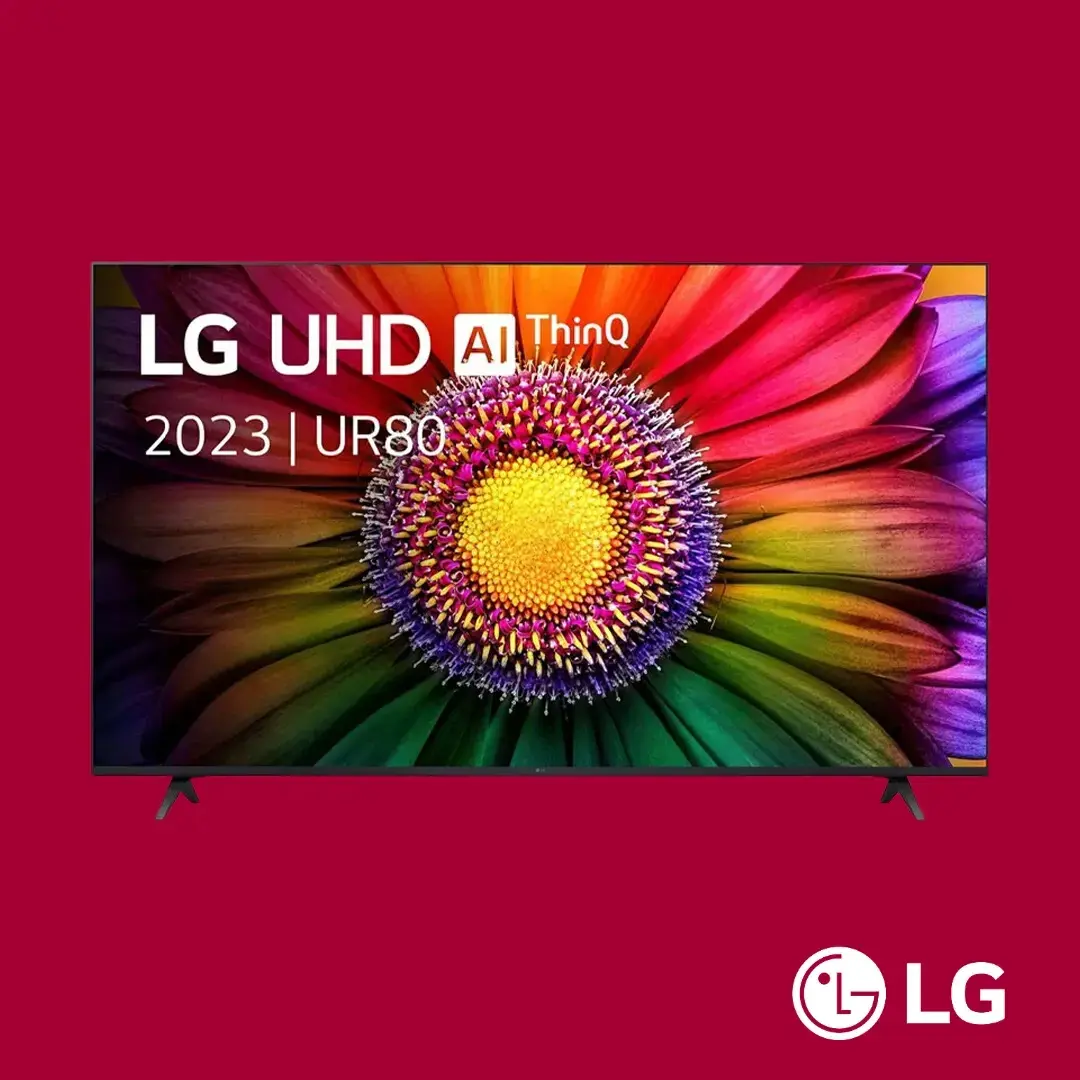 LG TV UHD 75 Inch UR80 4K Smart TV AI ThinQ Magic Remote WebOS