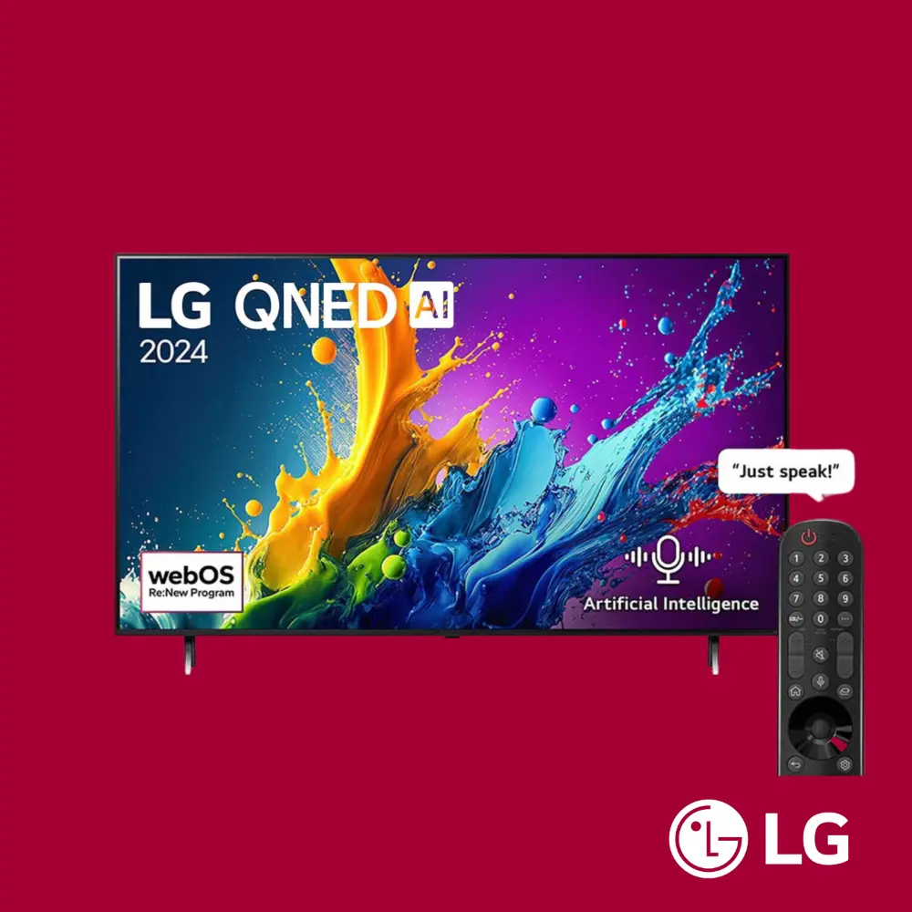 LG TV QNED 65 Inch QNED80T6B 4K Smart