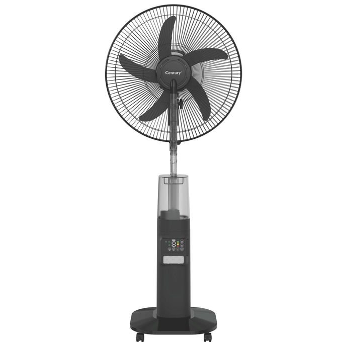 Century FRC-45-K 18-Inch Rechargeable Mist Fan – 5 Blades & LED