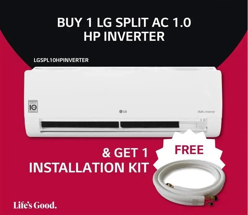 LG Split AC 1.0 HP Dual Inverter - Advanced Features