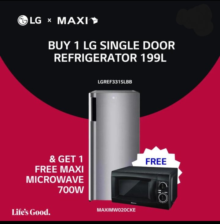 LG Single Door Refrigerator 199L (GN-Y331SLBB/SLSR)