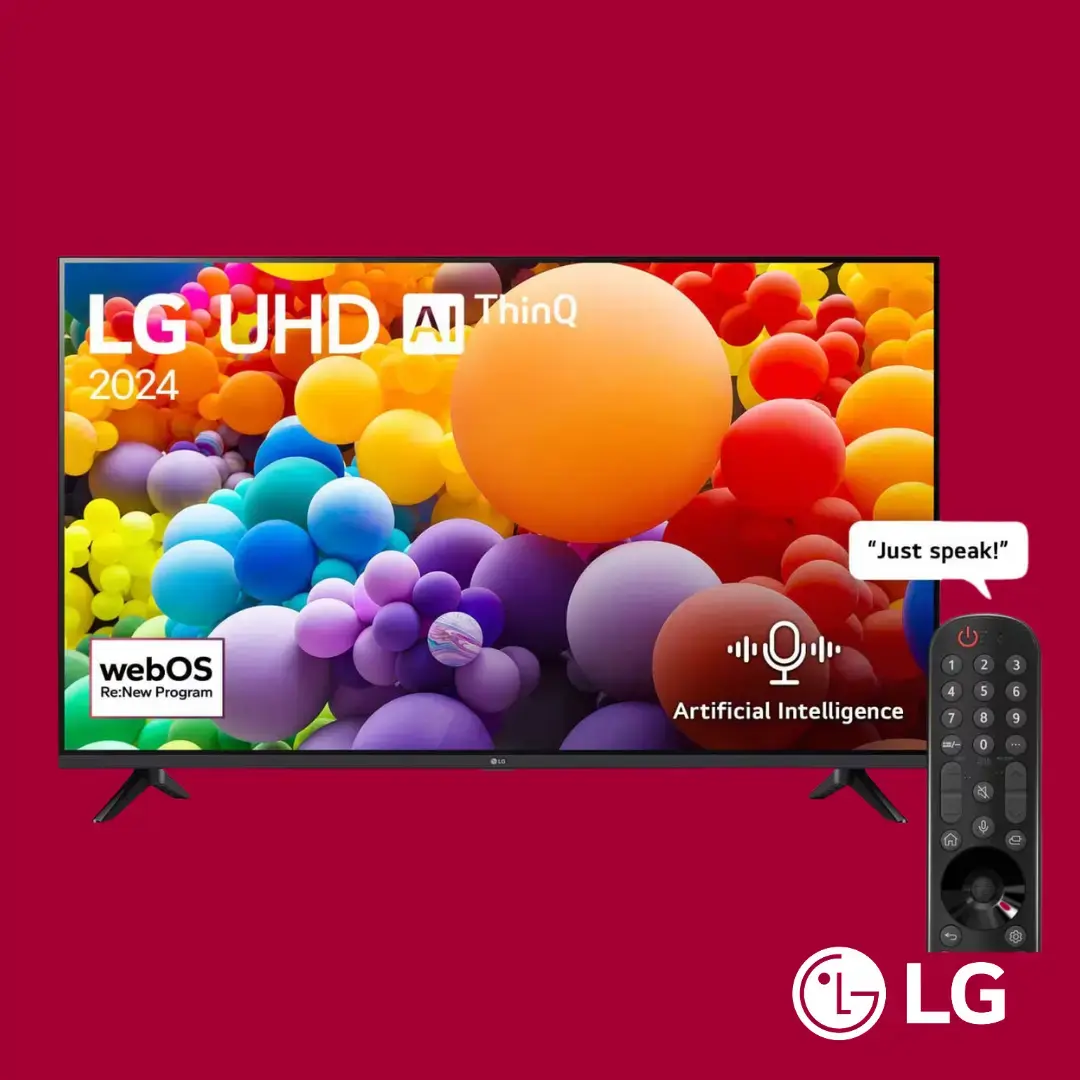 LG TV UHD 65 Inch UT73 4K Smart TV AI Magic remote HDR10 webOS24